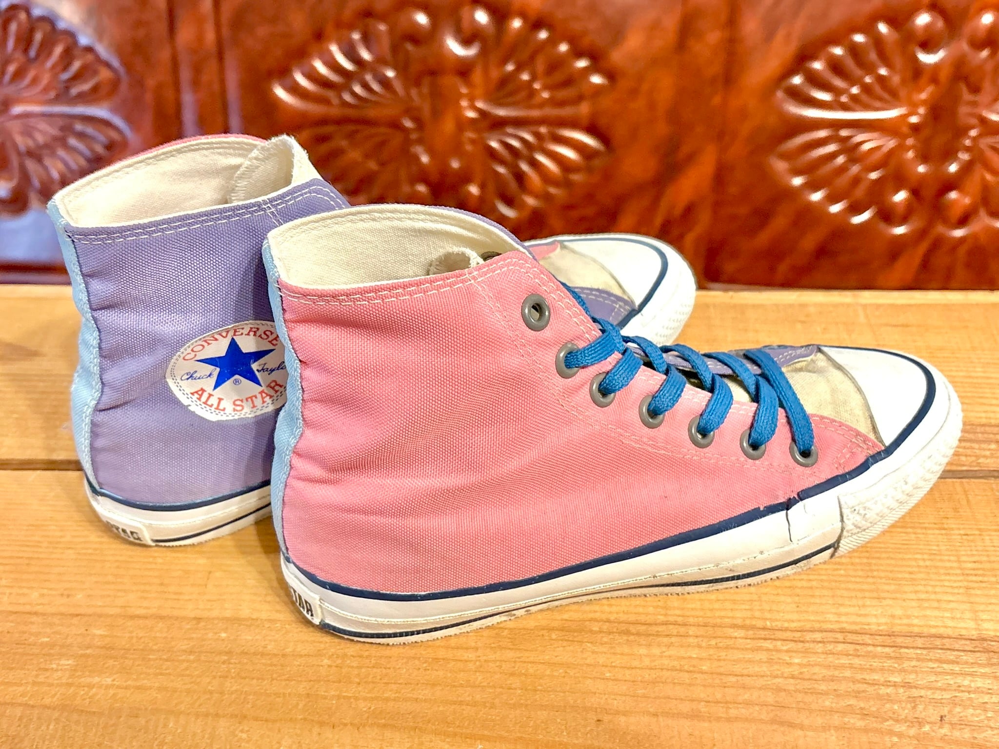 ◎ オールスター マルチカラー made in USA 25.5 ビンテージ チャック
