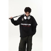 VINTAGE ストリート 汚れ加工 ロングTシャツ T2049