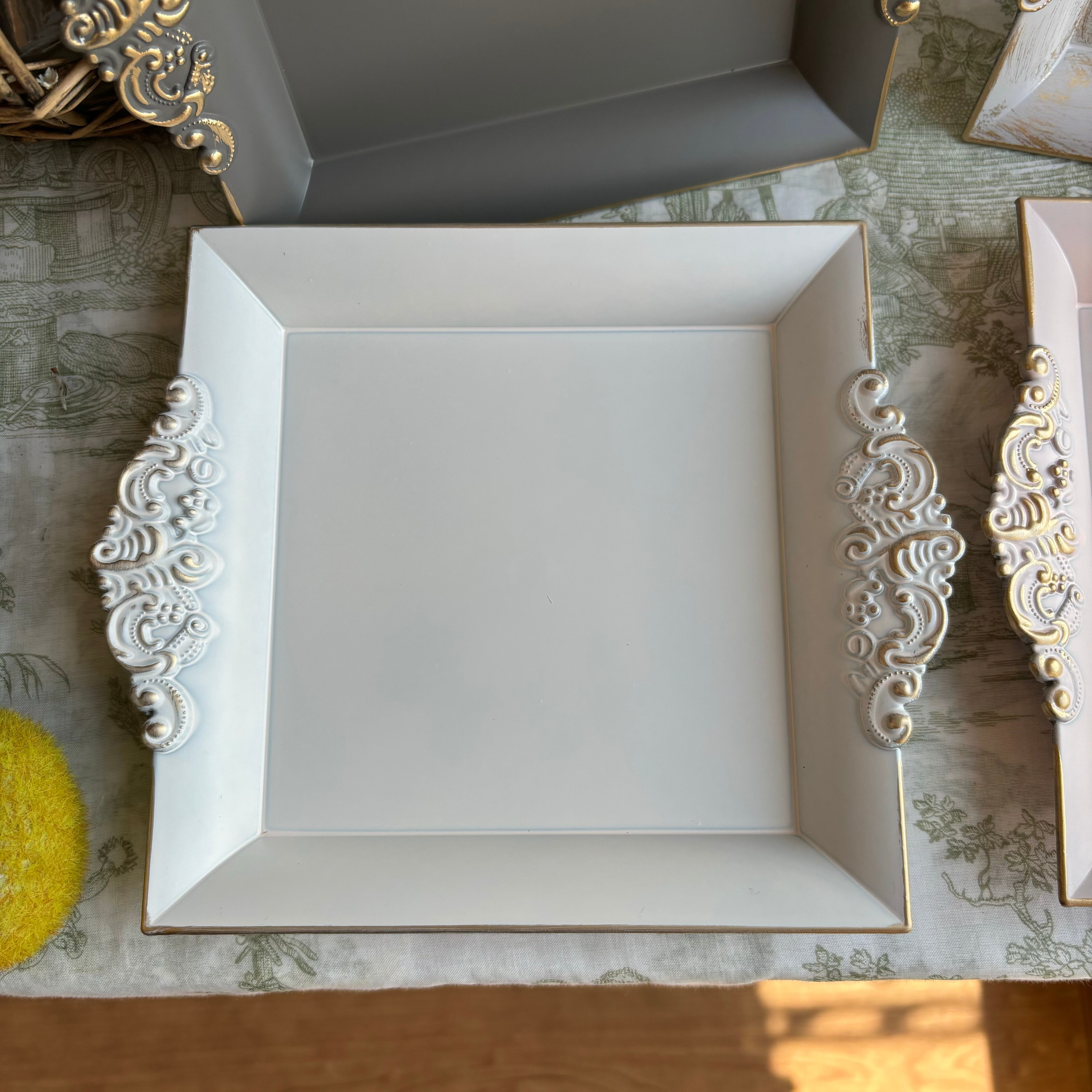 シャビーシック トレイ Sサイズ | Yvonnerabier champ de fleurs