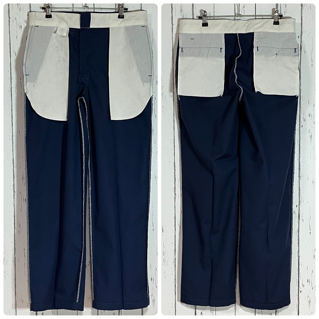 美品 ディッキーズ Dickies 846 W33 L30 チノパン ネイビー 紺 