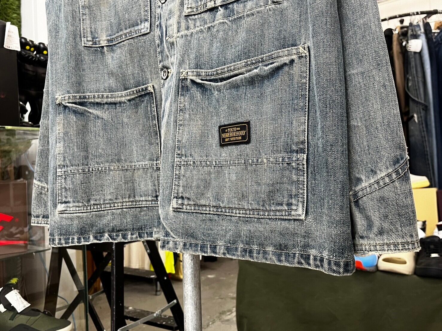NEIGHBORHOOD SAVAGE STOCKMAN D-JKT NEIGHBORHOOD SAVAGE DENIM TYPE 