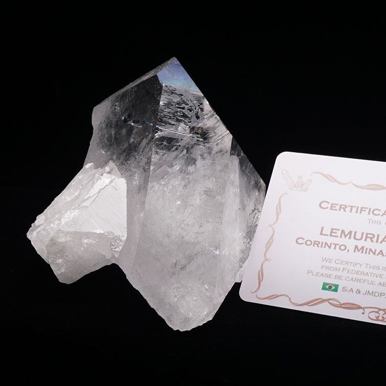 水晶 クラスター ブラジル ミナスジェライス州 コリント産 レムリアンシード 証明書付属 一点物 282-472