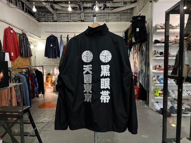 BLACK EYE PATCH × WACKO MARIA TRACK JACKET TYPE-2 BLACK LARGE 97995