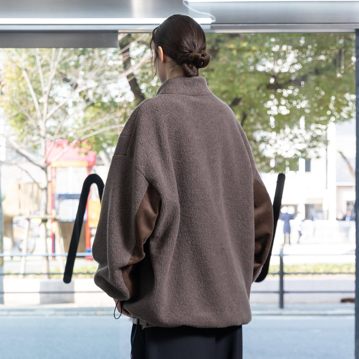 VOAAOV REVERSIBLE BOA BLOUSON(BROWN) VOBZ-K82 | IAAAM ONLINE STORE