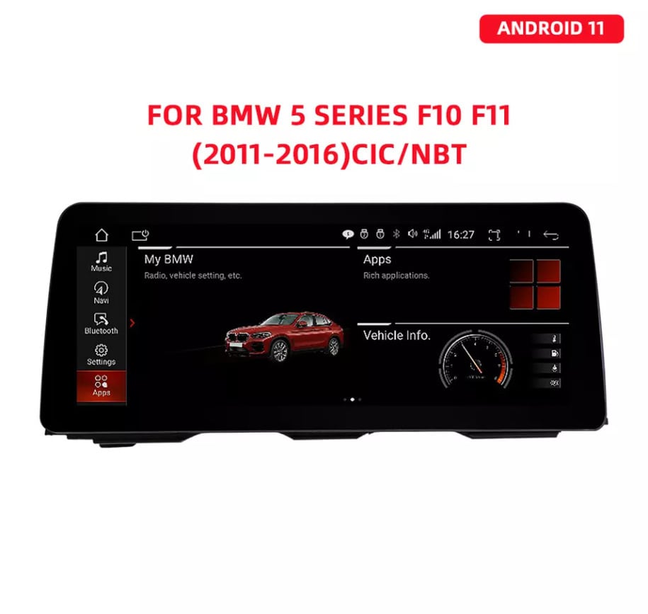 12.3インチ BMW 5シリーズ F10 F11 アンドロイドナビ アンドロイド