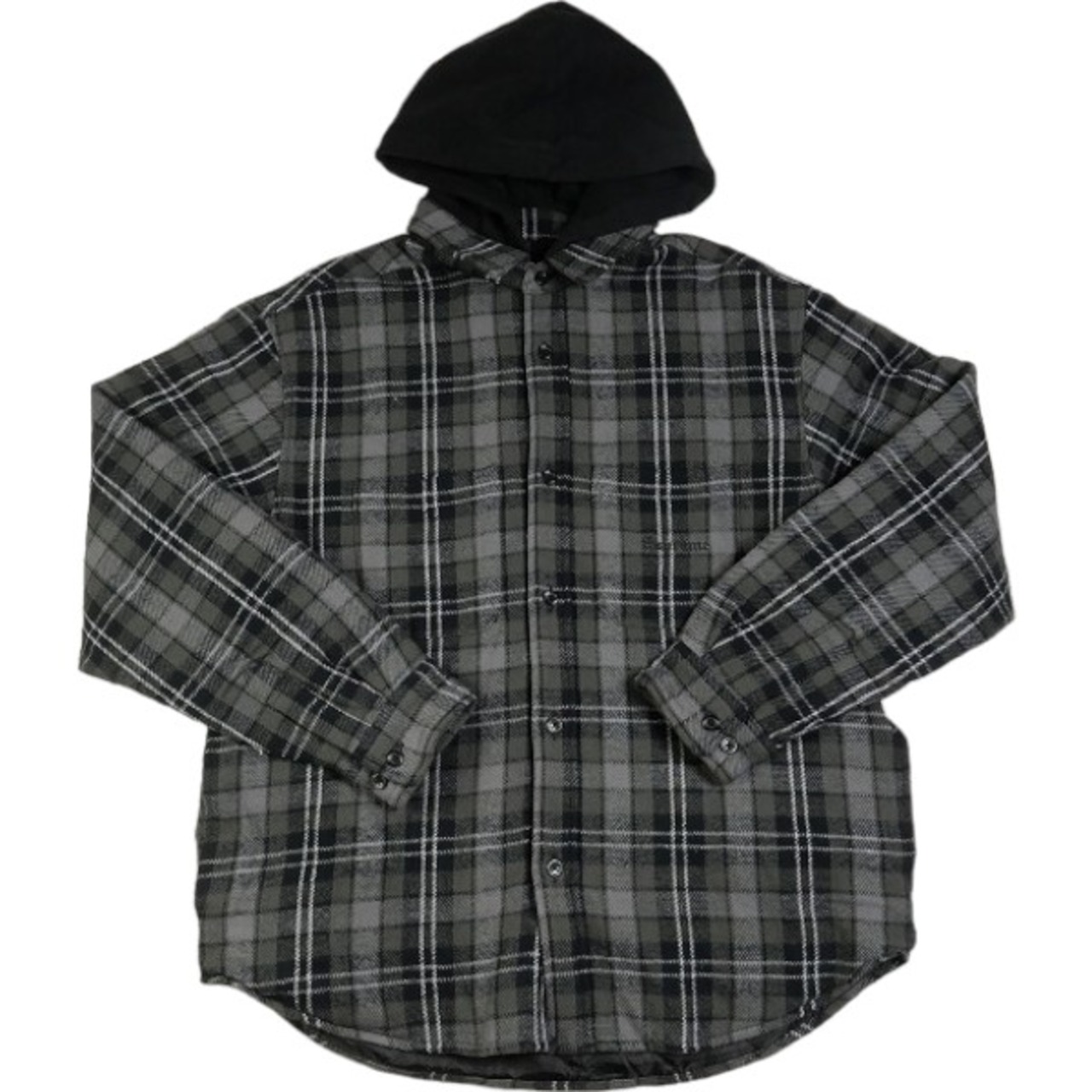 Size【L】 SUPREME シュプリーム 23AW Tartan Flannel Hooded shirt  