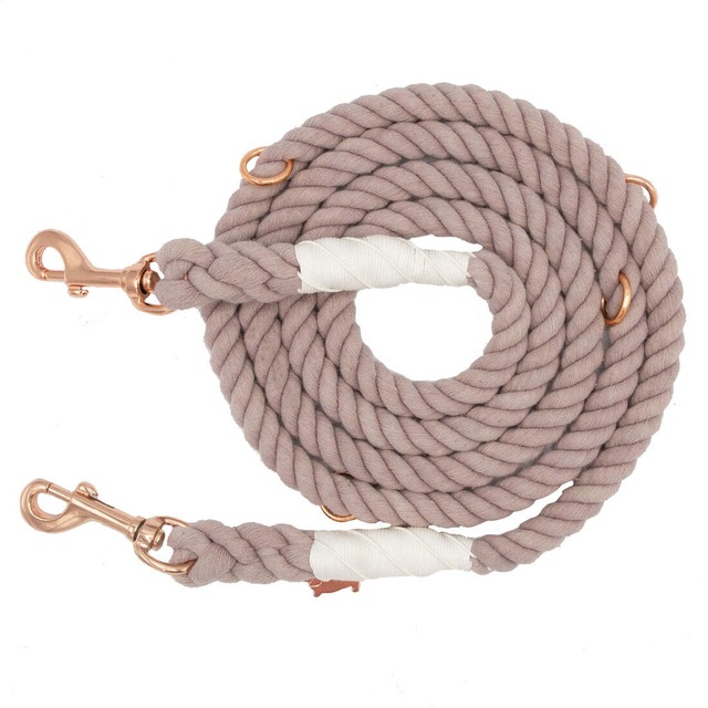 NEW【SASSY WOOF】HANDS FREE ROPE LEASH - LE CAFÉ