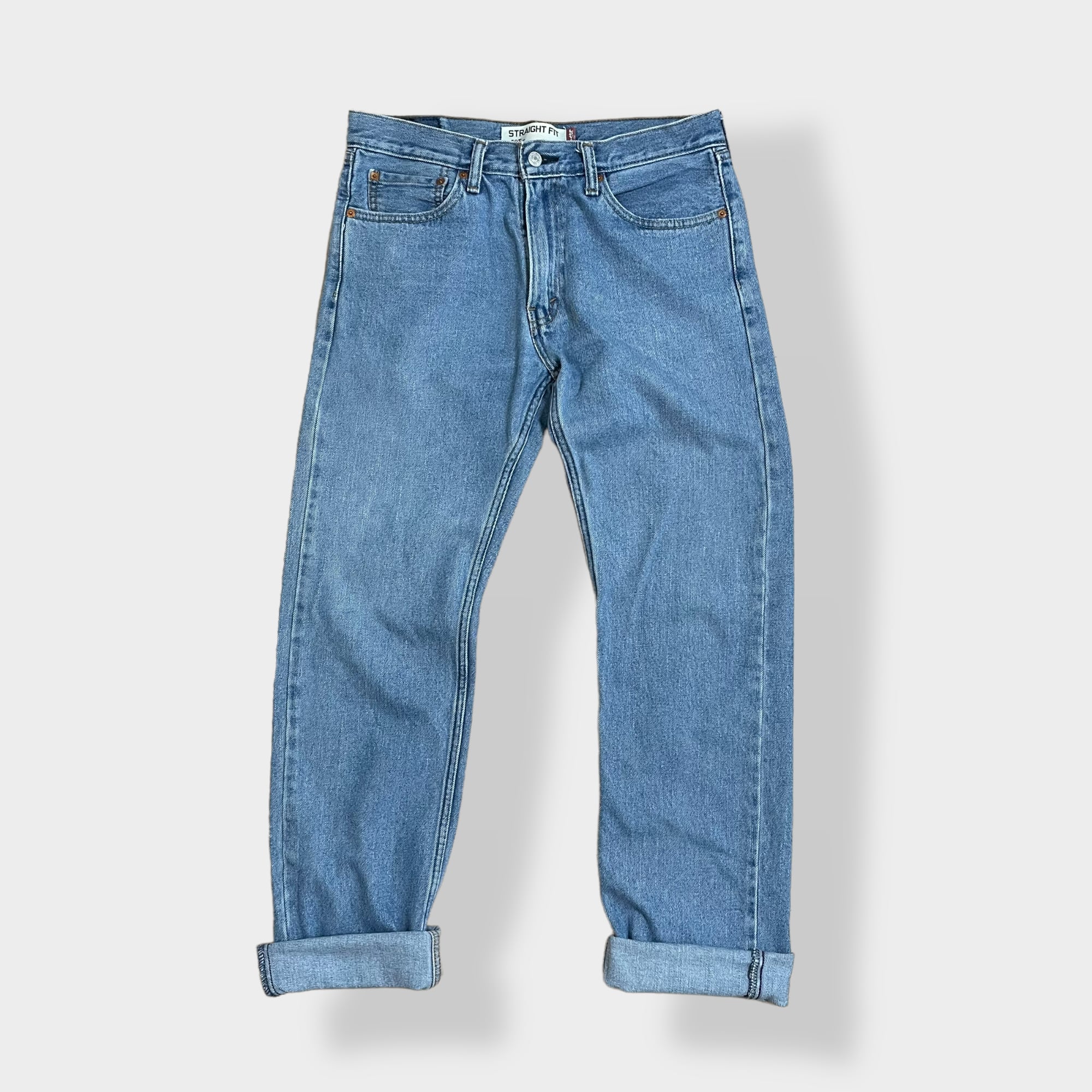 リーバイス Levi's 505 REGULAR FIT STRAIGHT LEG ジーンズ ストレートデニムパンツ USA製 メンズw33 /eaa270878