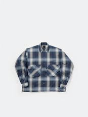 【DAIWA PIER39】TECH SPORTS OPEN COLLAR SHIRT L/S BIG TARTAN