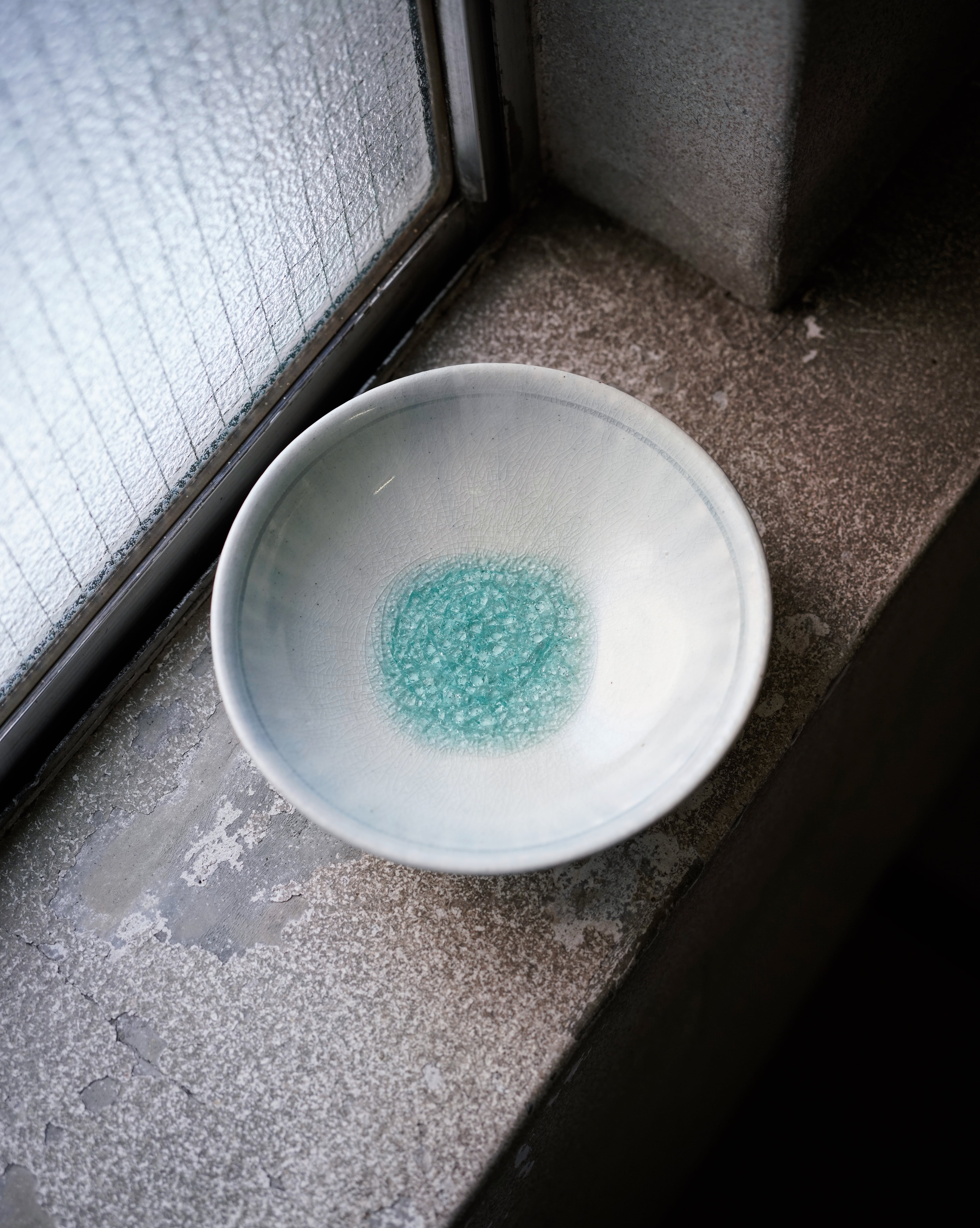 流彩浅鉢 / 市川恵大