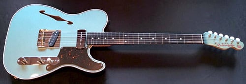 PSYCHEDERHYTHM HOLLOW T-LINE LiMITED Turquoise Metallic