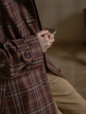 Arden Classic Check Trench Coat F0818
