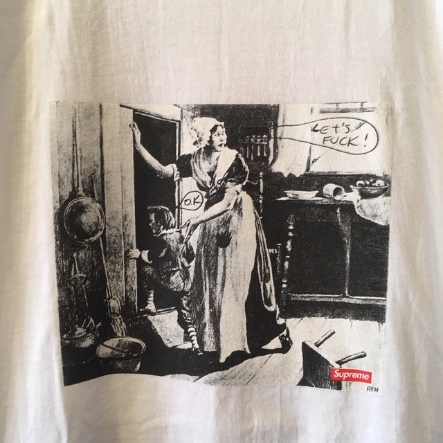 SUPREME × MIKE KELLEY】 -シュプリーム-FW18 HIDING FROM INDIANS TEE WHITE | THEHOOD