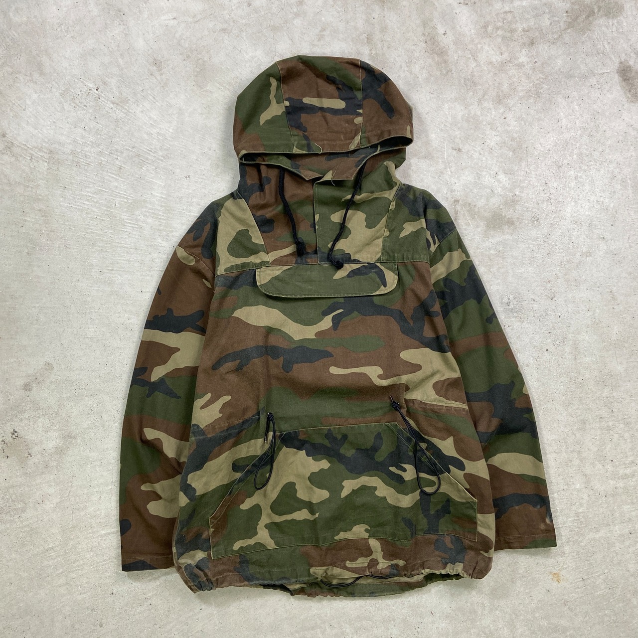 PARKLANDS CANADA ウッドランドカモ アノラックパーカー 民間品 メンズ 