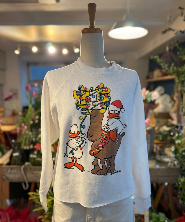 【ご予約】Colorful christmas sweatshirt MADE IN USA