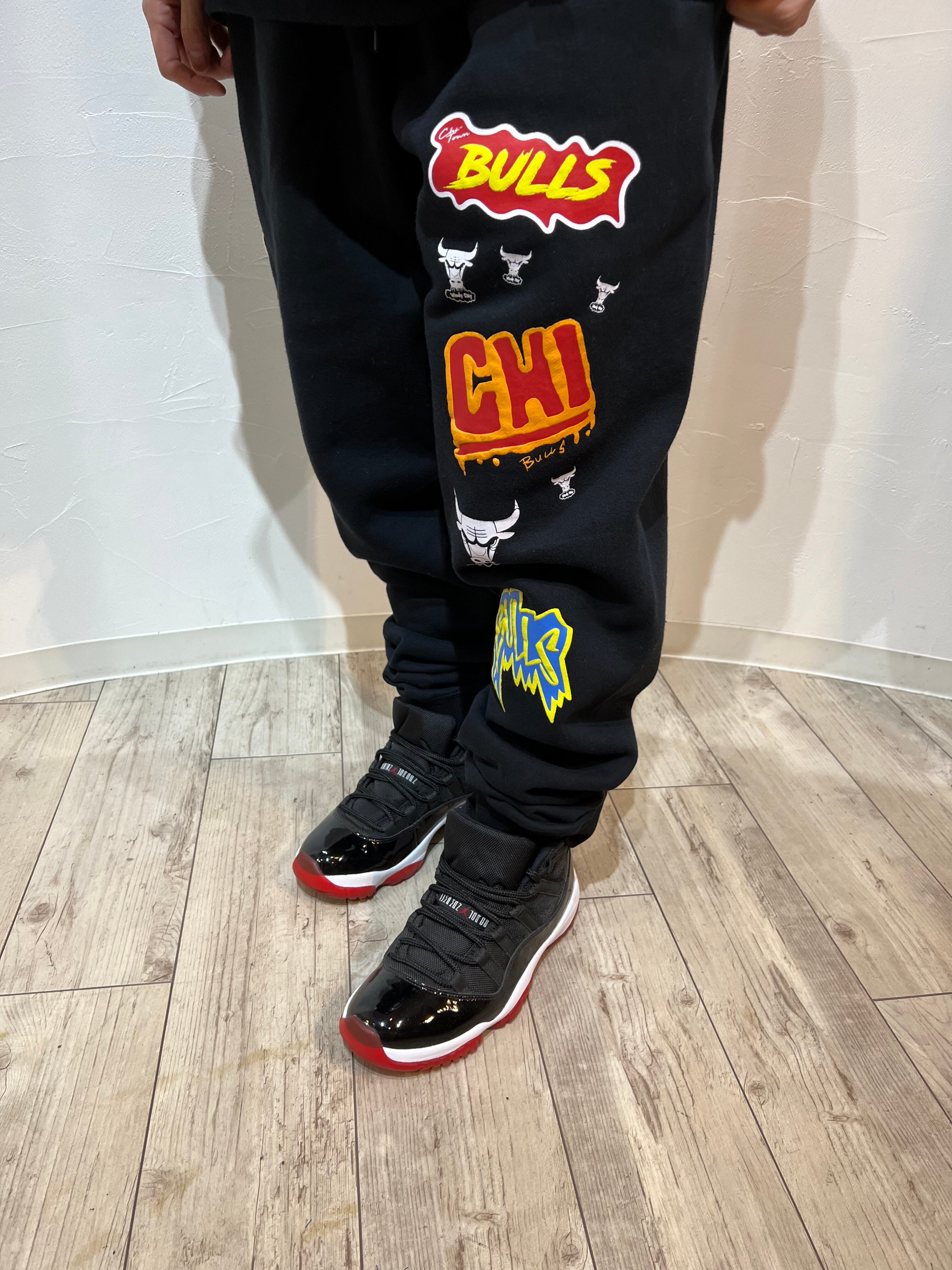 TEAM RATEDスウェットパンツCHICAGO BULLSNBA