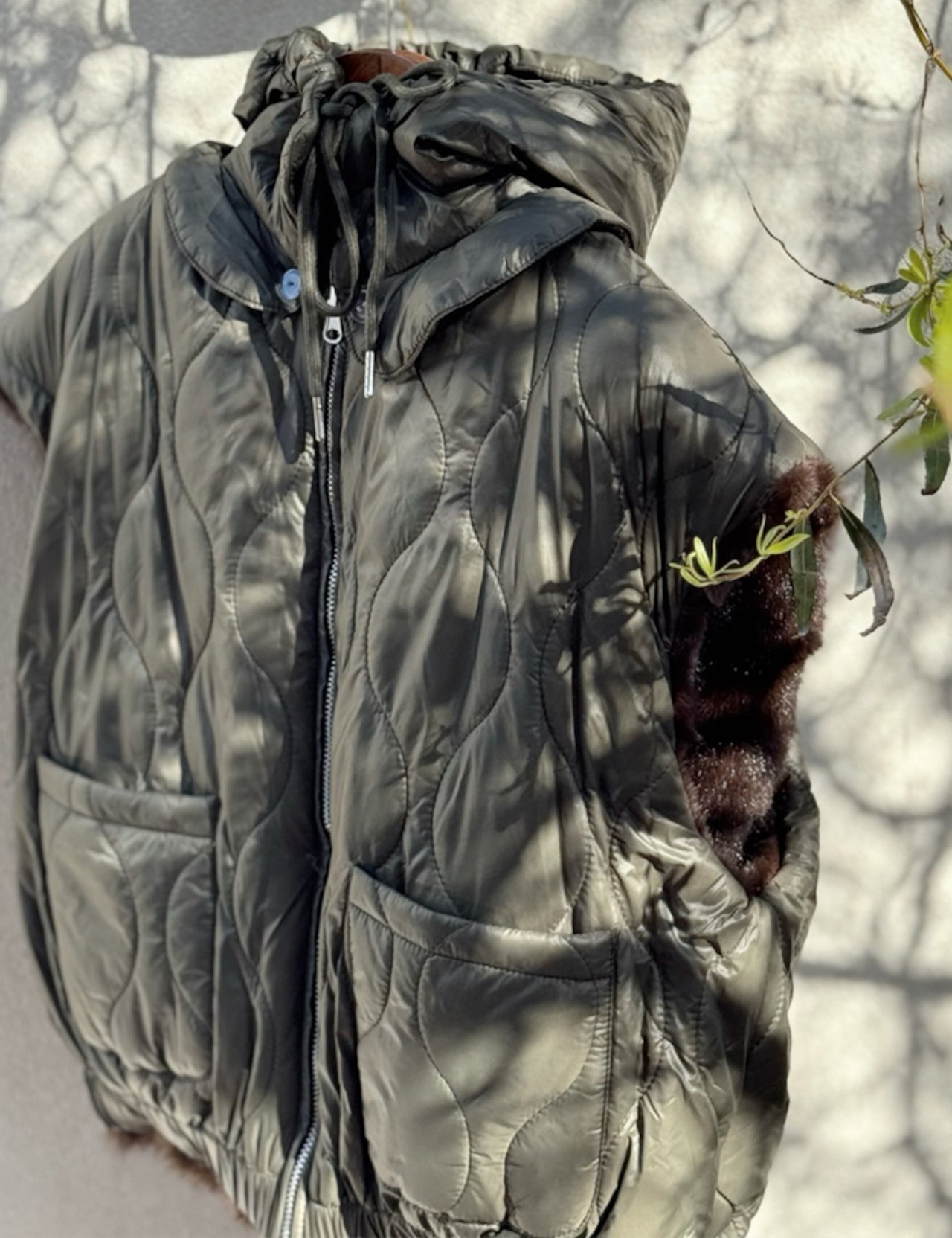 【新作5%OFF・3日間】Reversible Fur Vest_onecolor