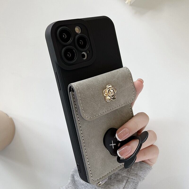 iPhone14 Pro Max 13 12ケース ショルダーストラップ カード収納