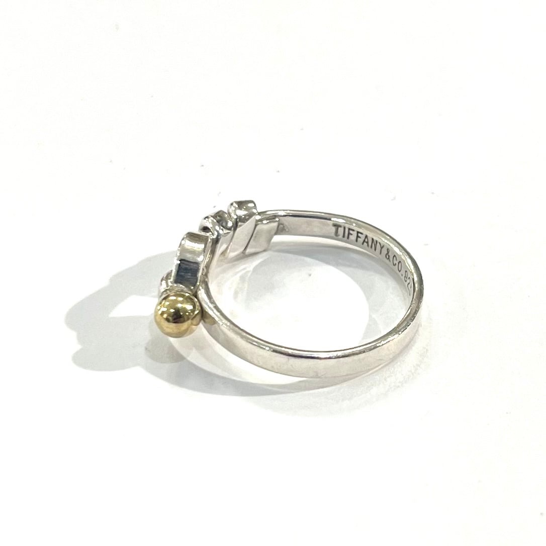 TIFFANY&CO】【14.5号】2678 ティファニー結ツイストフック18kリング