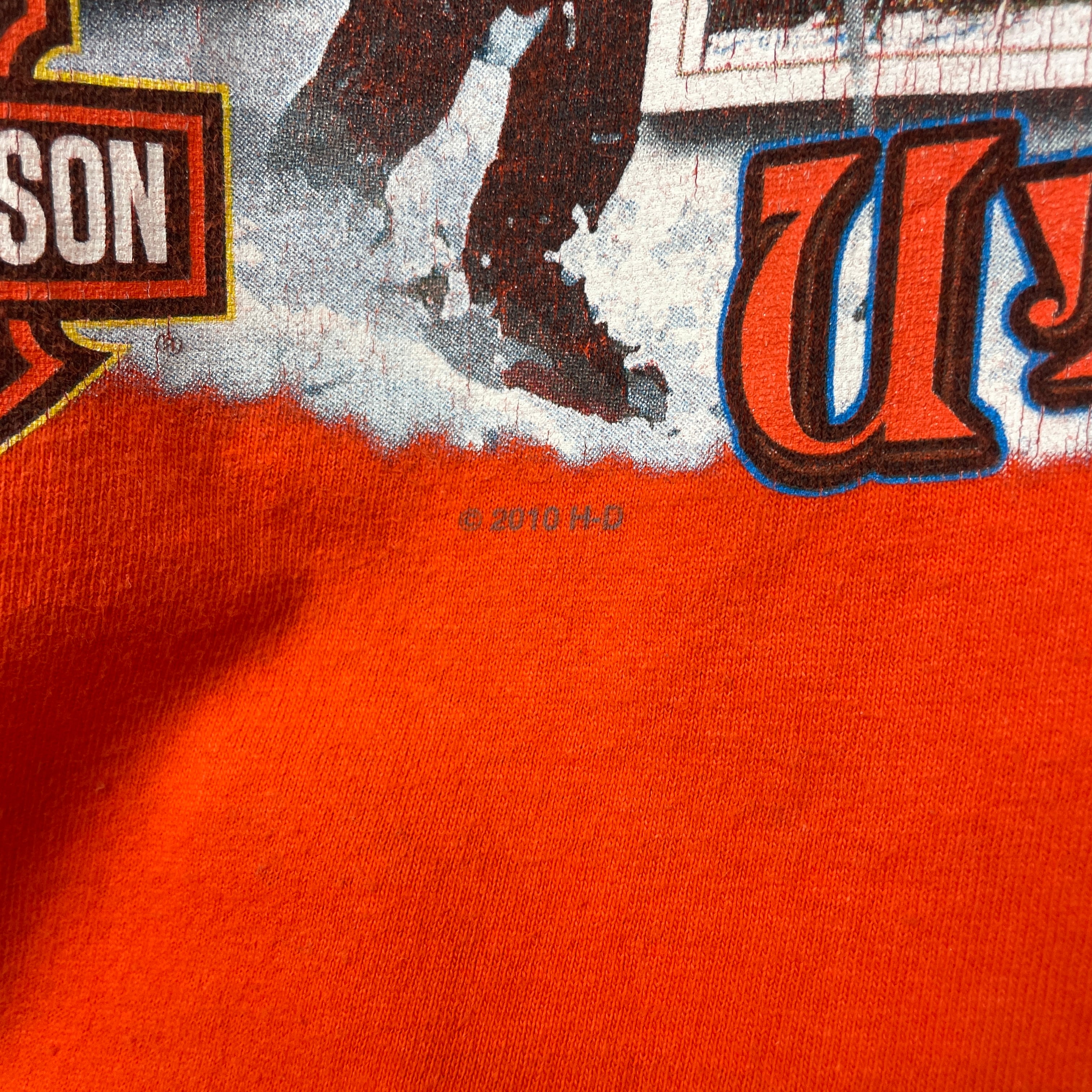 Harley-Davidson ハーレーダビッドソン ポケット ロングTシャツ メンズ ...