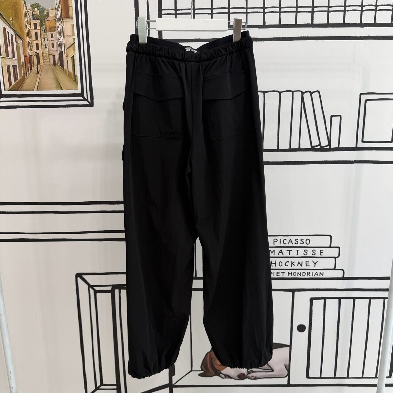 レイヤード風カーゴパンツ