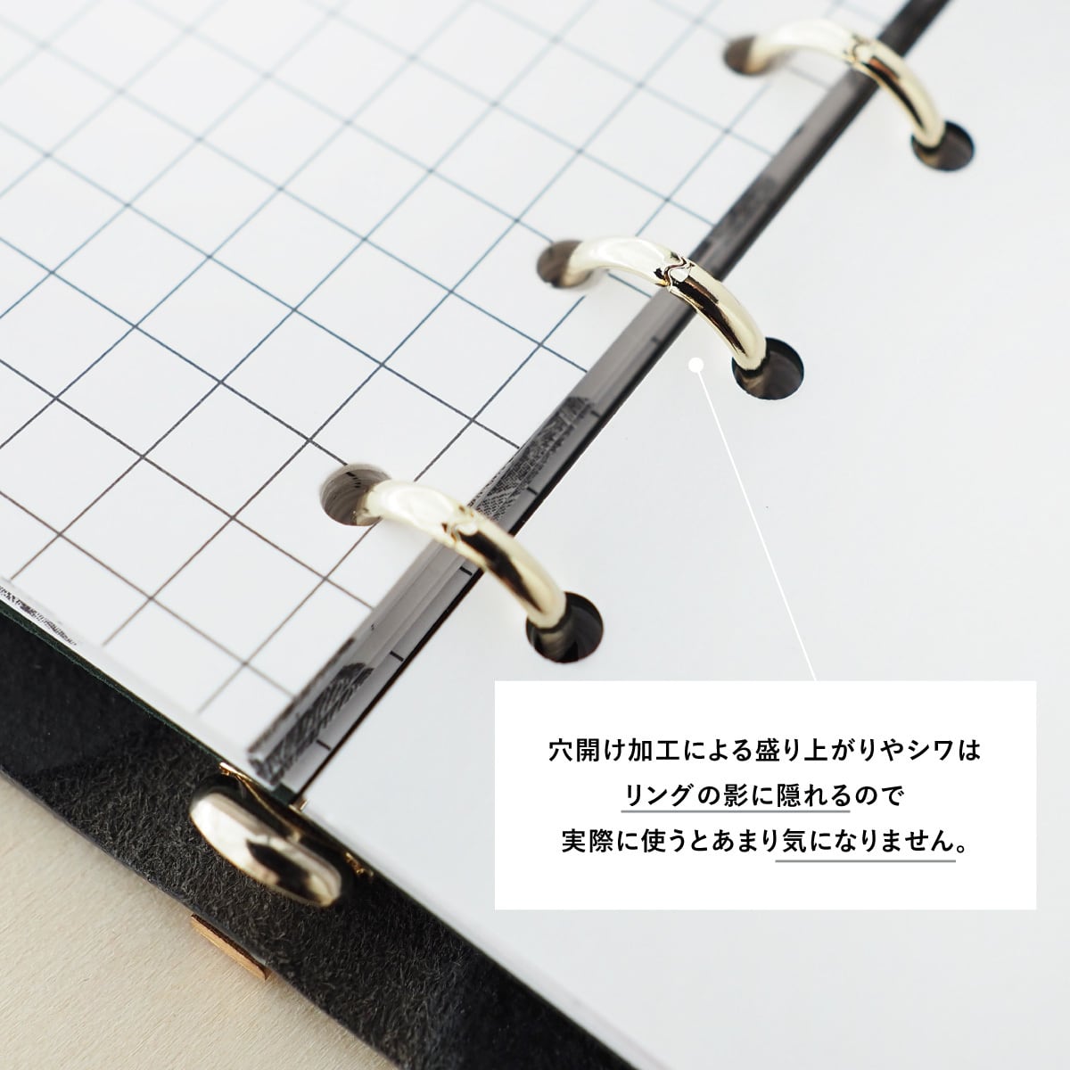 【コレクション整理5枚セット】NGC ドイツ８角形 M5 ] 黒方眼・コラージュ【穴有】・トイリフィル | ASANEL