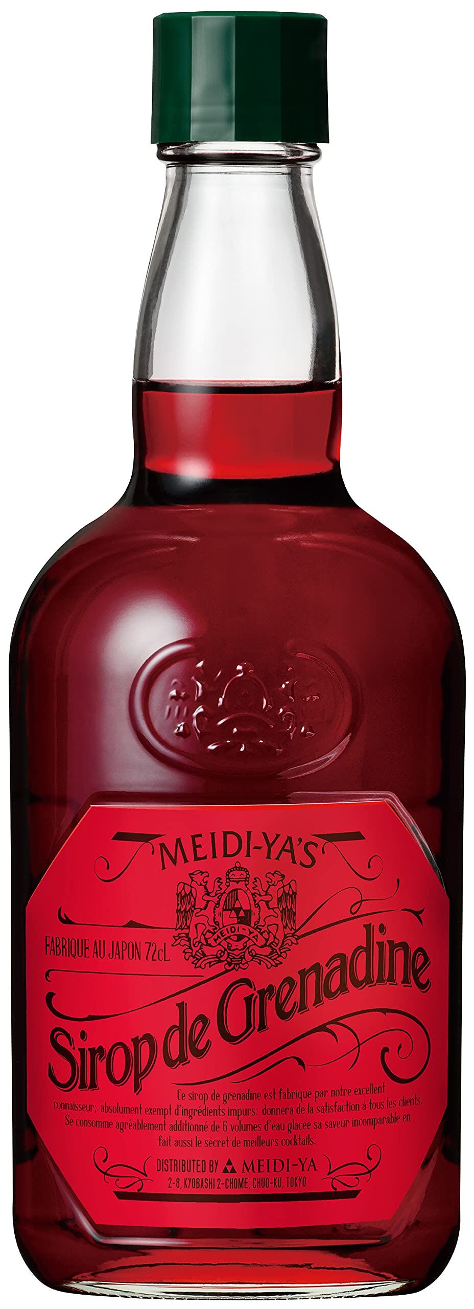 【努力特価】明治屋 マイグレナデンシロップ 720ml