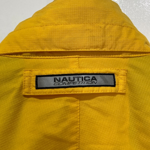 90s NAUTICA COMPETITION ナイロンジャケット スリーブロゴ