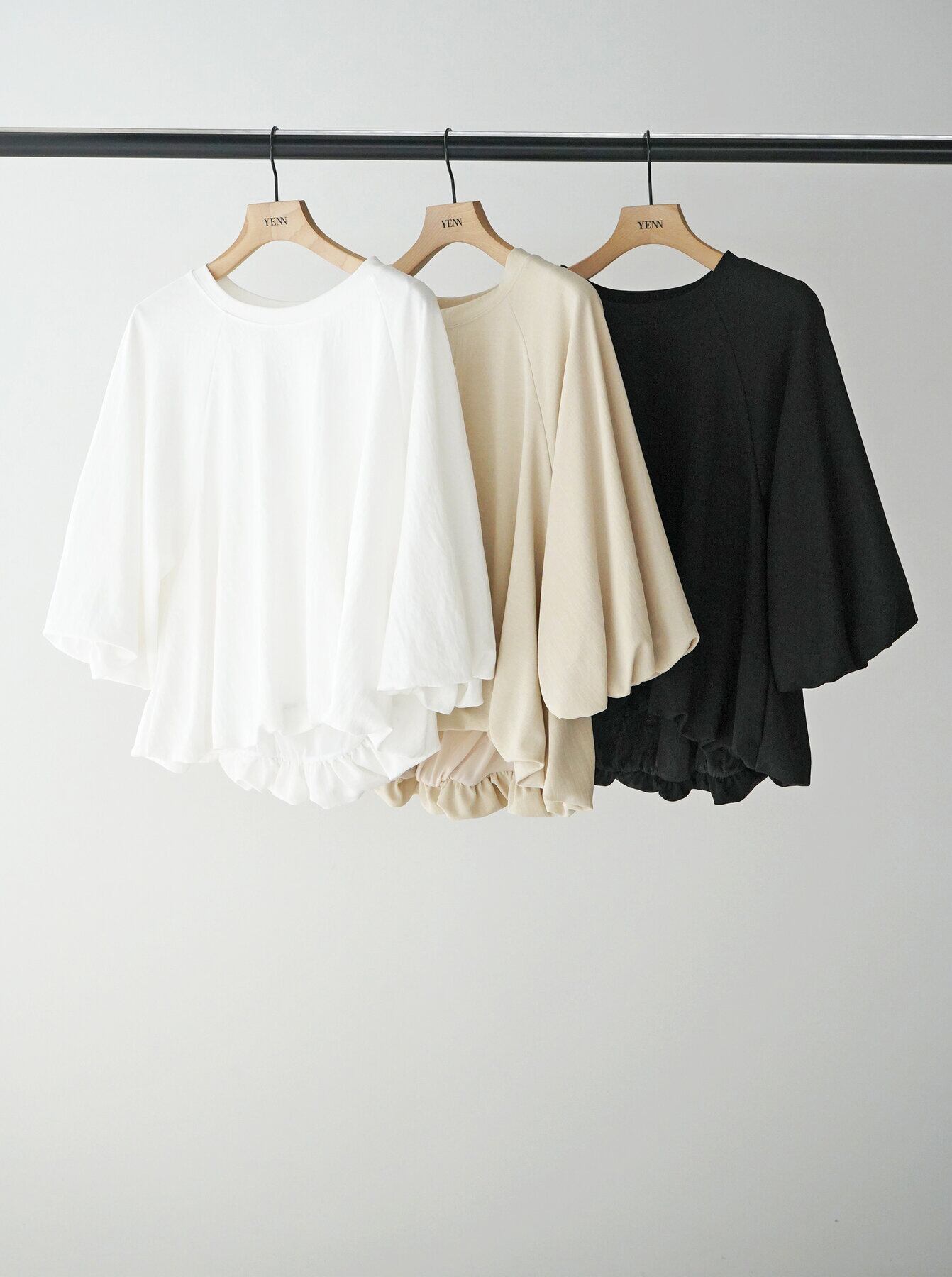【1月上旬〜中旬入荷次第お届けのご予約】AIRY BALLOON TEE Y264-82113 F Y264-82113
