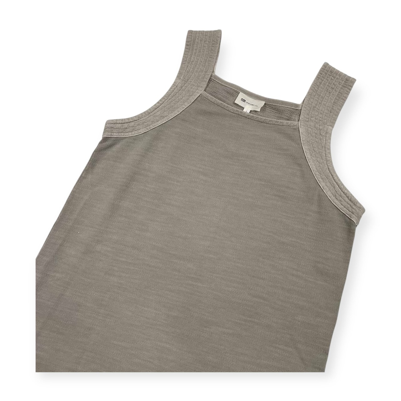 athe VANESSABRUNO アテ ヴァネッサブリューノ ノースリーブ ワンピース サイズ 2 /コットン生地/レディース/グレー系