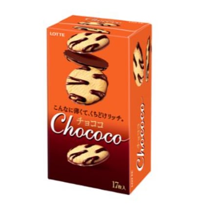 〈ロッテ〉チョココ 17枚入