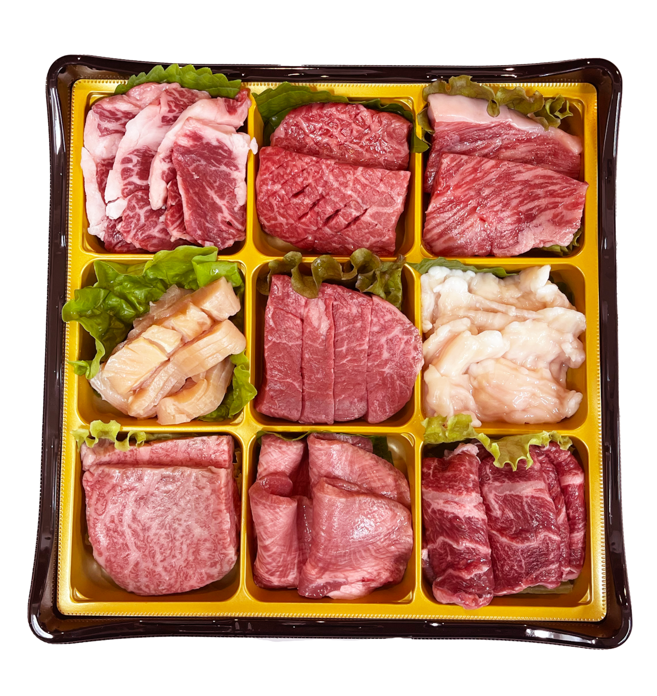 大人なおウチ焼肉・BBQに最適！9種類お任せお肉（450g）のセット（２人前）　お歳暮／お中元／内祝／ギフトに最適