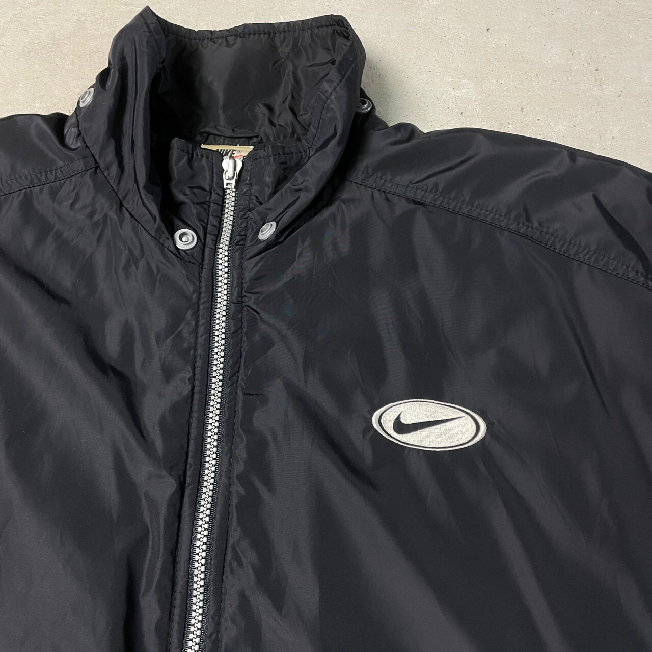 90年代 NIKE ナイキ ナイロンジャケット 中綿入り キルティング 