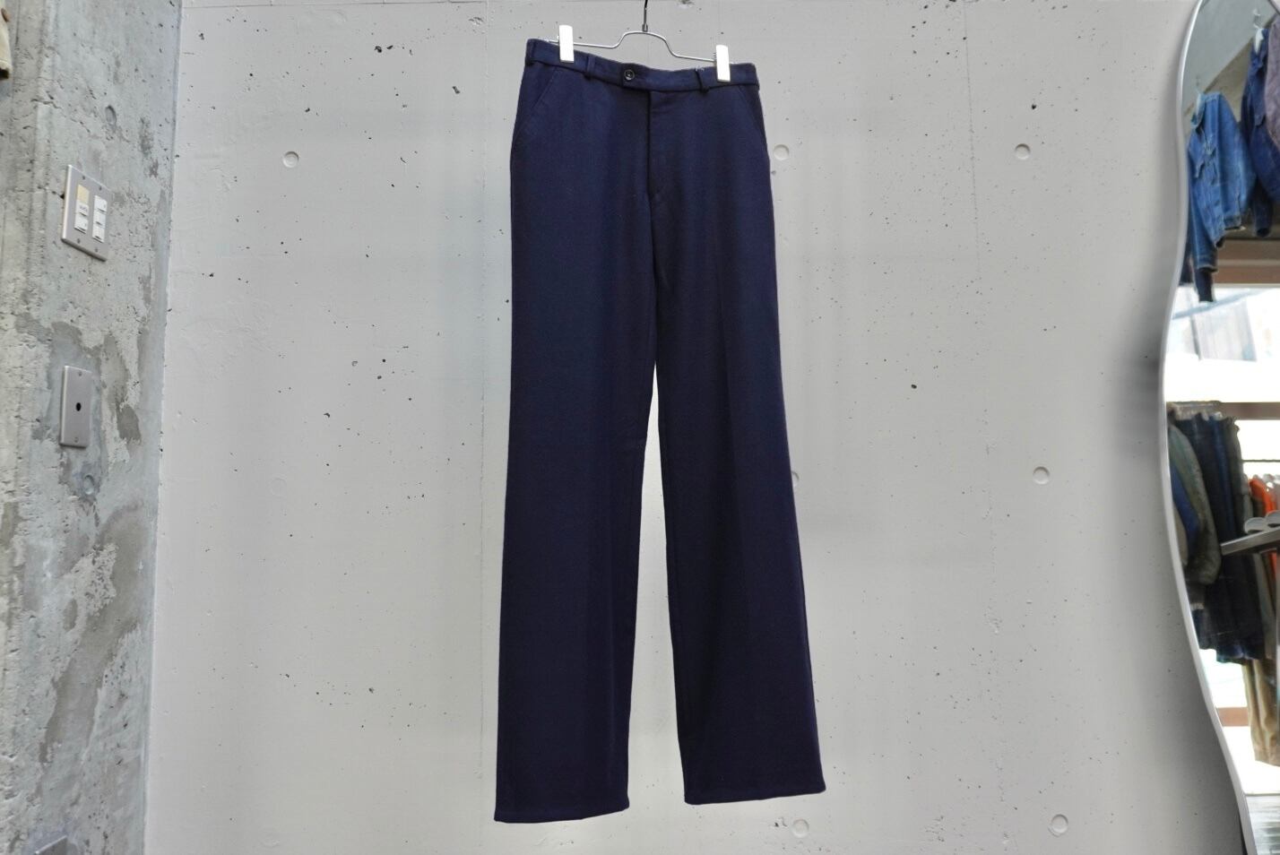 1960年代〜/Euro Vintage/【OPTIジッパー】ビンテージウールスラックス 