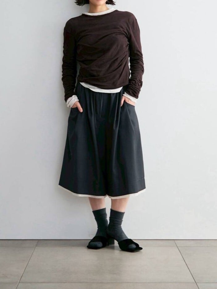 anuke】Gather Compact Tops | LASHIC