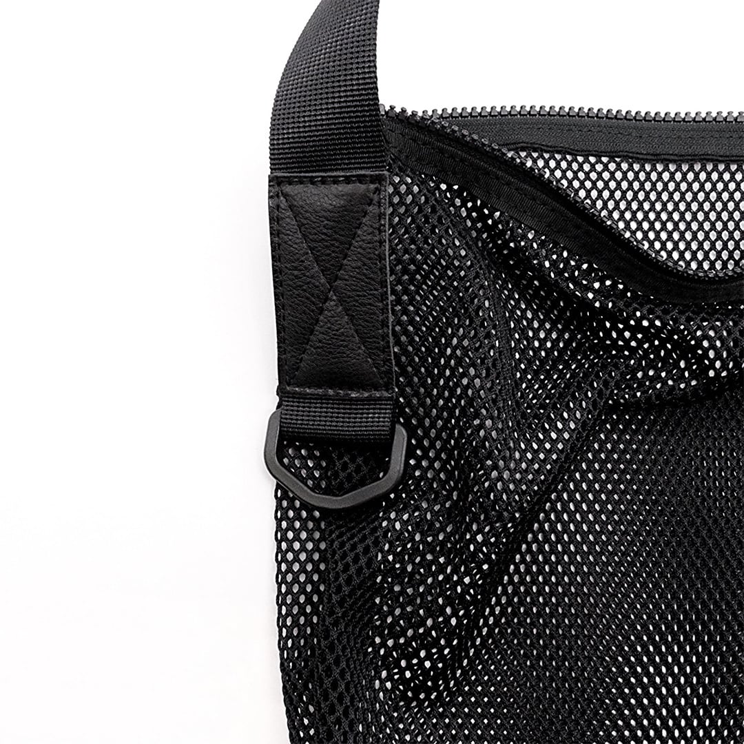 Brick (ブリック) Mesh Zip Shoulder Bag [Black] ショルダーバッグ