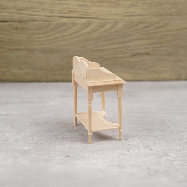 020-30051　ミニチュア家具　cabinet&shelf　レッスンテーブル