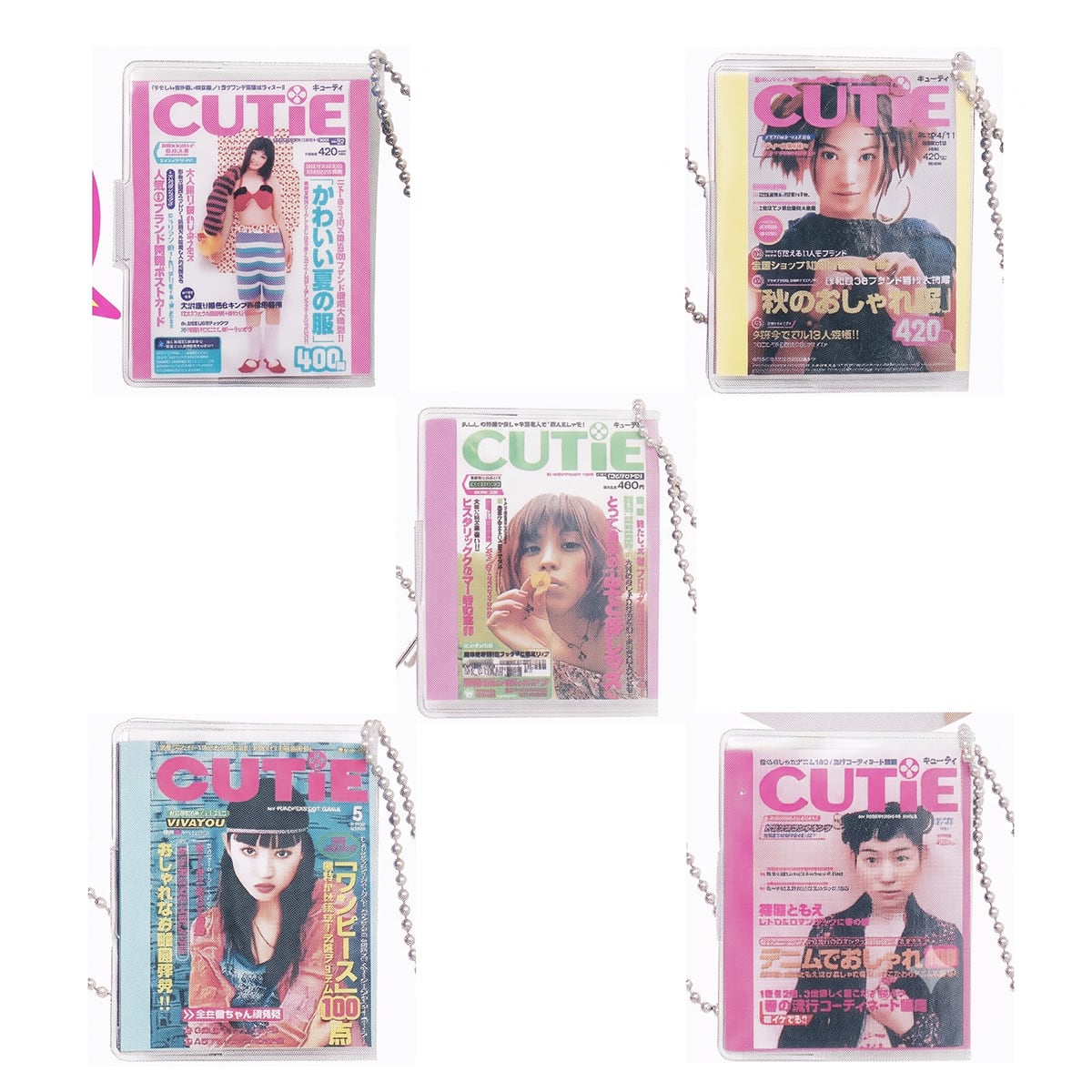 フルコンプ】 人気ファッション誌が復活！ 『CUTiE』豆本 【全5種