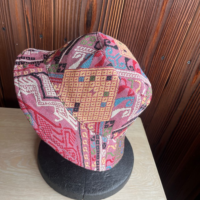 カラフルボタニカルハット