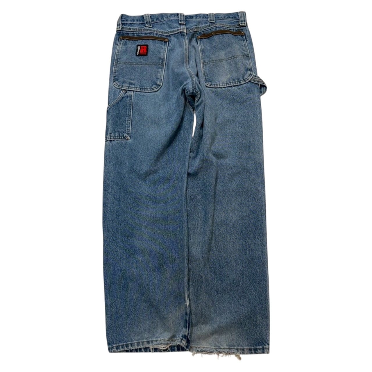W42×L32】Carhartt リアルツリーカモパンツ 革パッチ | 古着屋OLDGREEN
