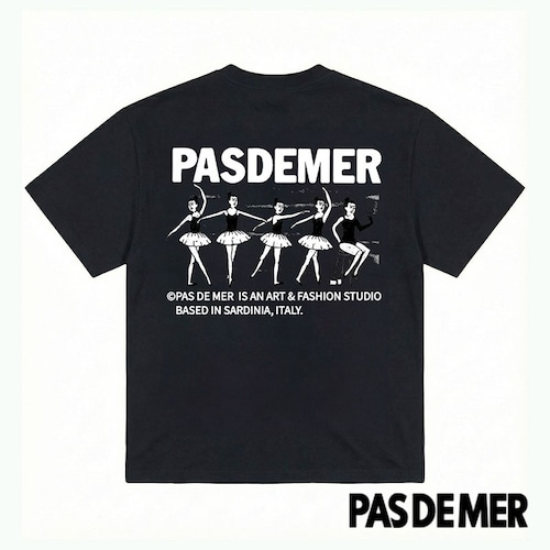 【PAS DE MER/パドゥメ】BALLET TEE Tシャツ / GREY / AW26-14466