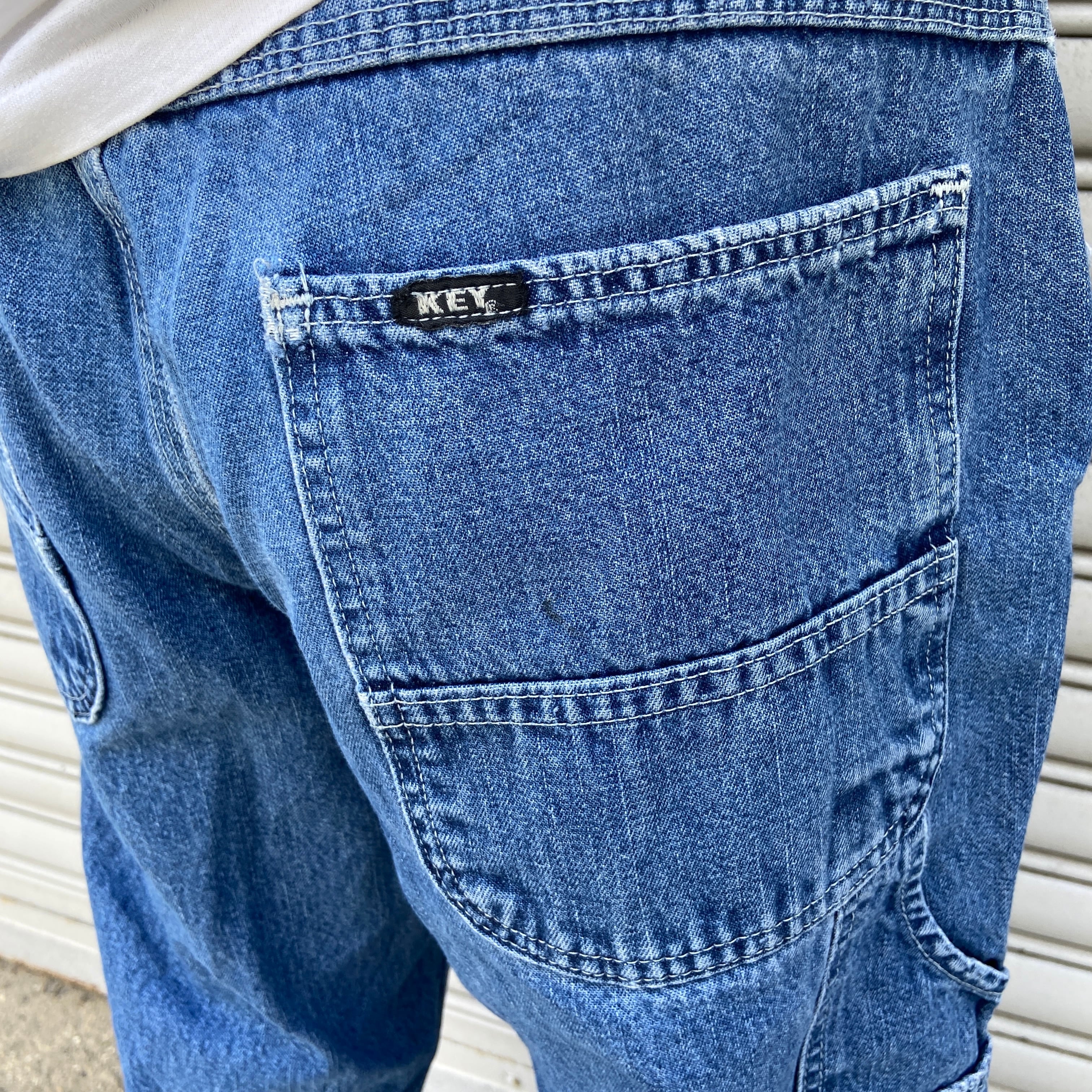 Key デニムペインターパンツ 90〜00s W33 キー ワークブランド | 古着