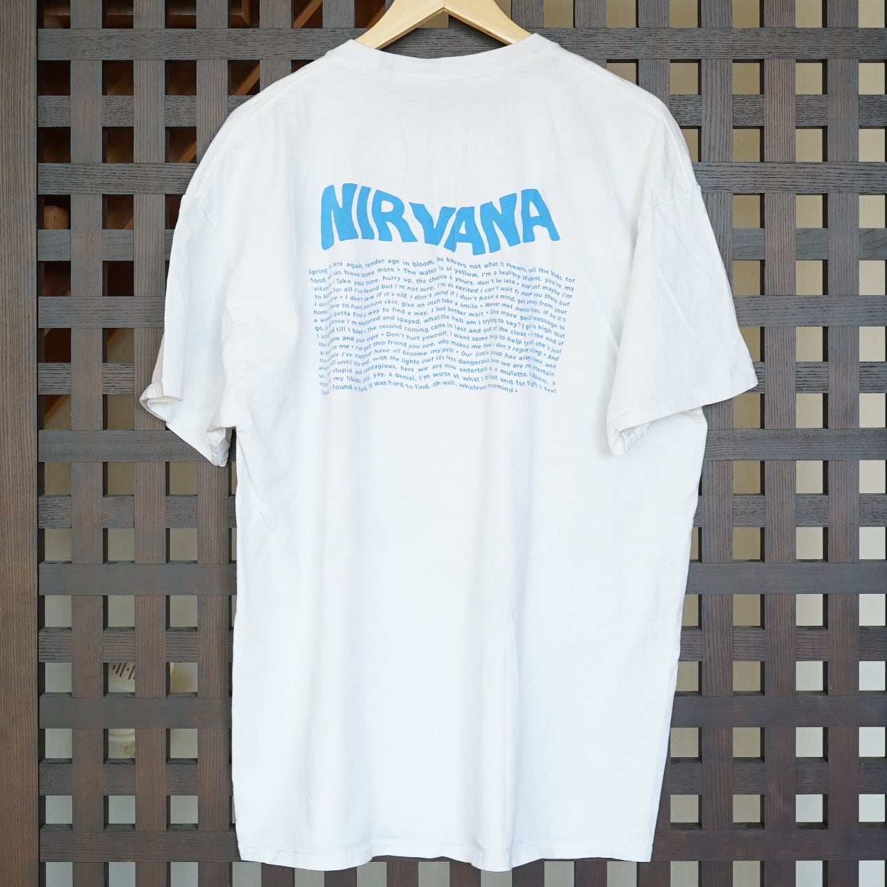 90 Nirvana long t-shirts