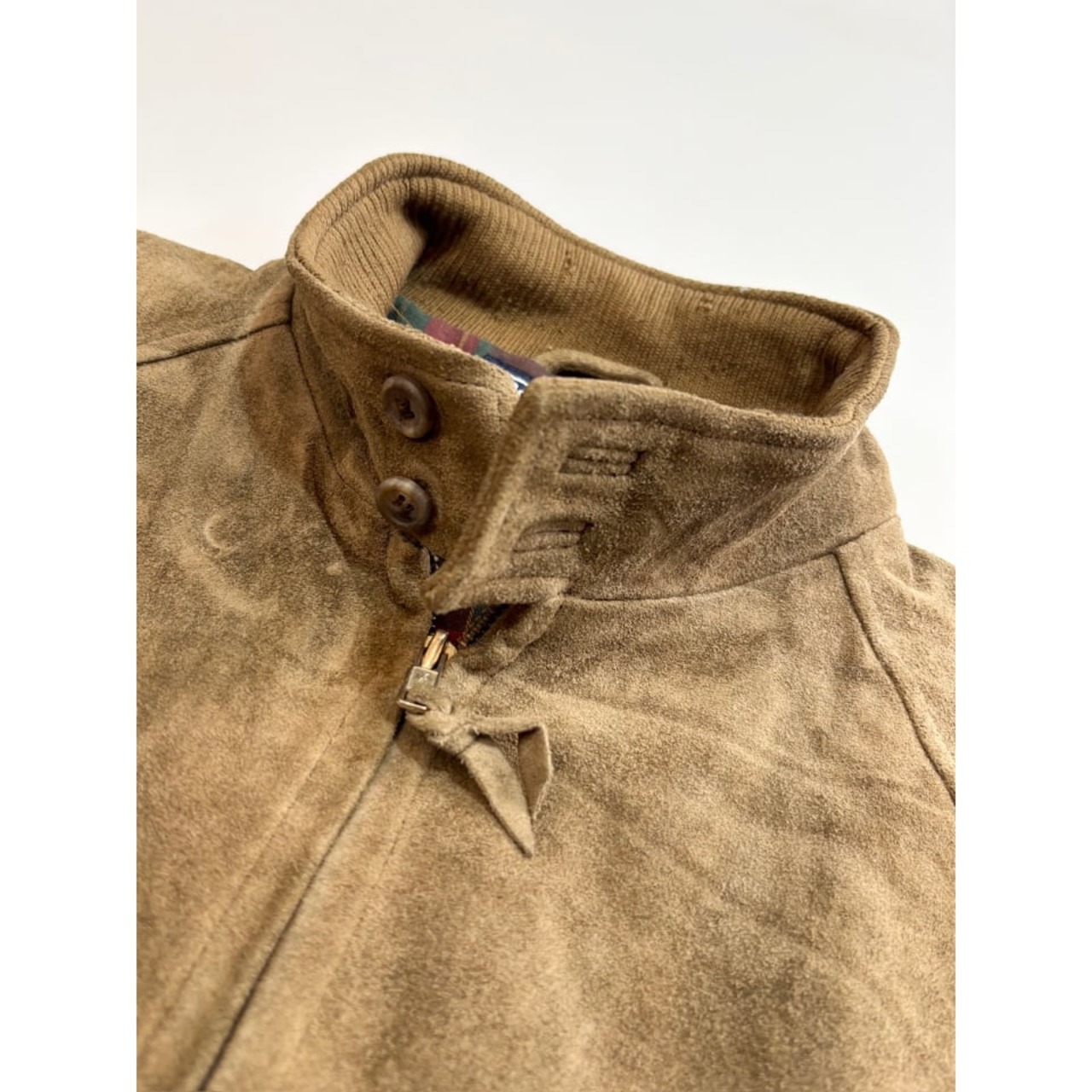 90s Ralph Lauren SUEDE HARRINGTON JACKET Size L