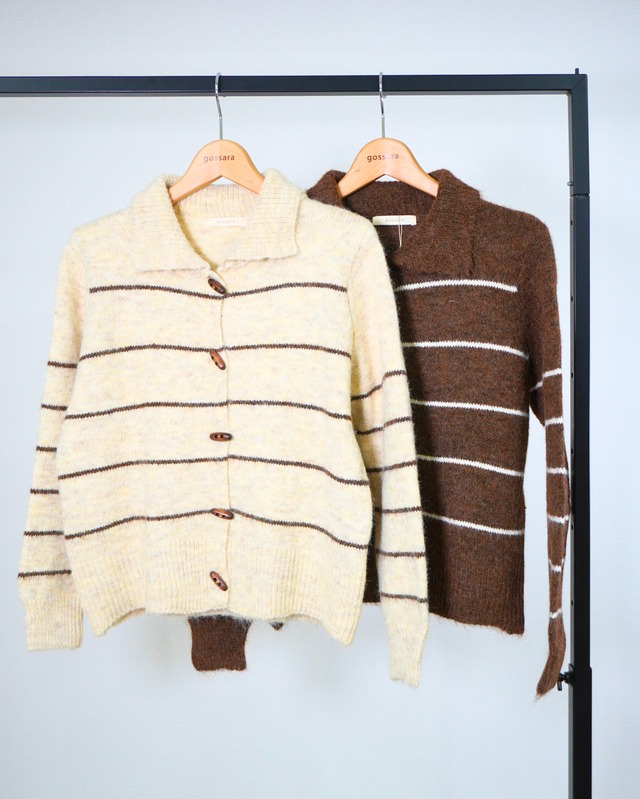 えり付ボーダーCD　5281117（1119）