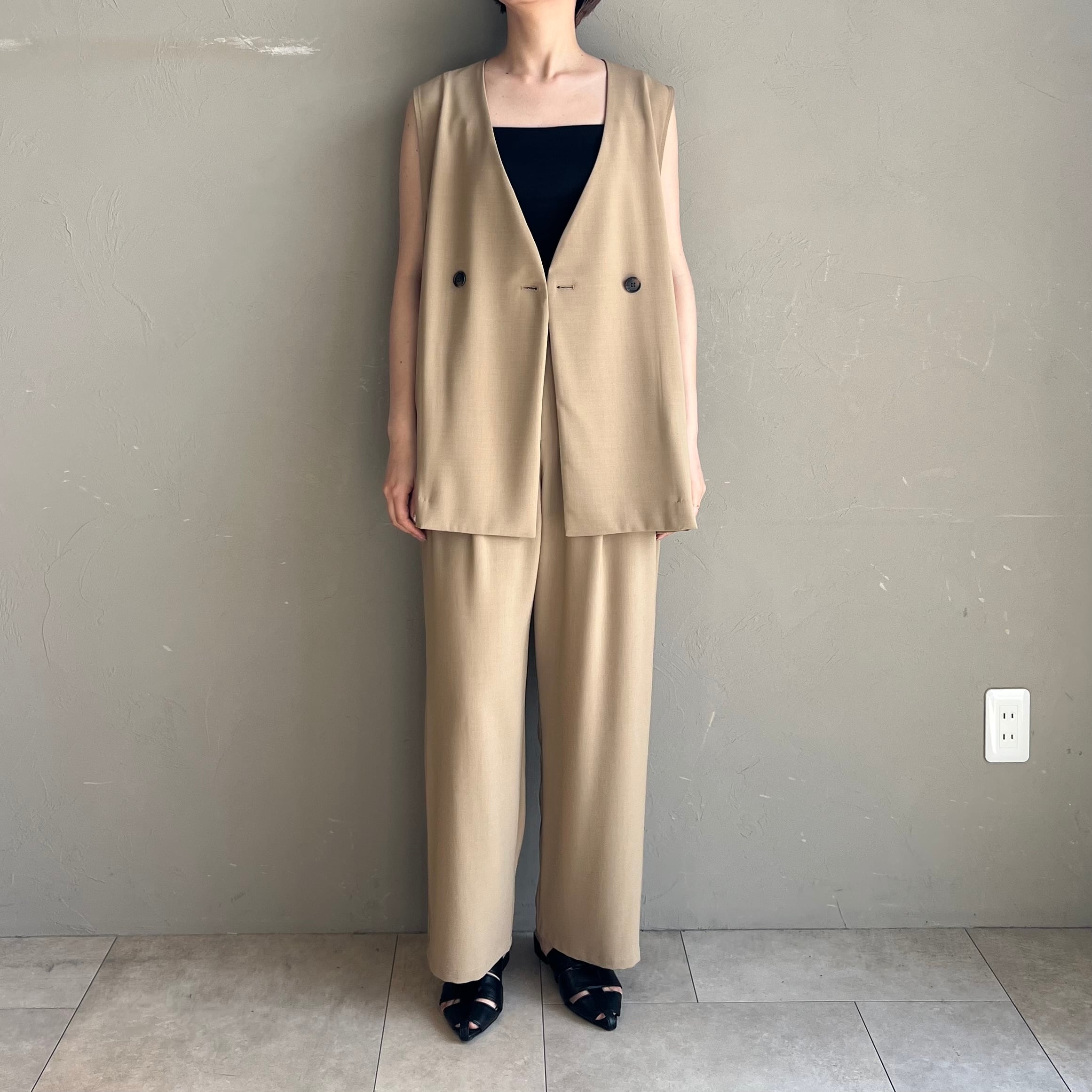 CLOCHE 】接触冷感ジレ | valance 福井｜レディース セレクトショップ