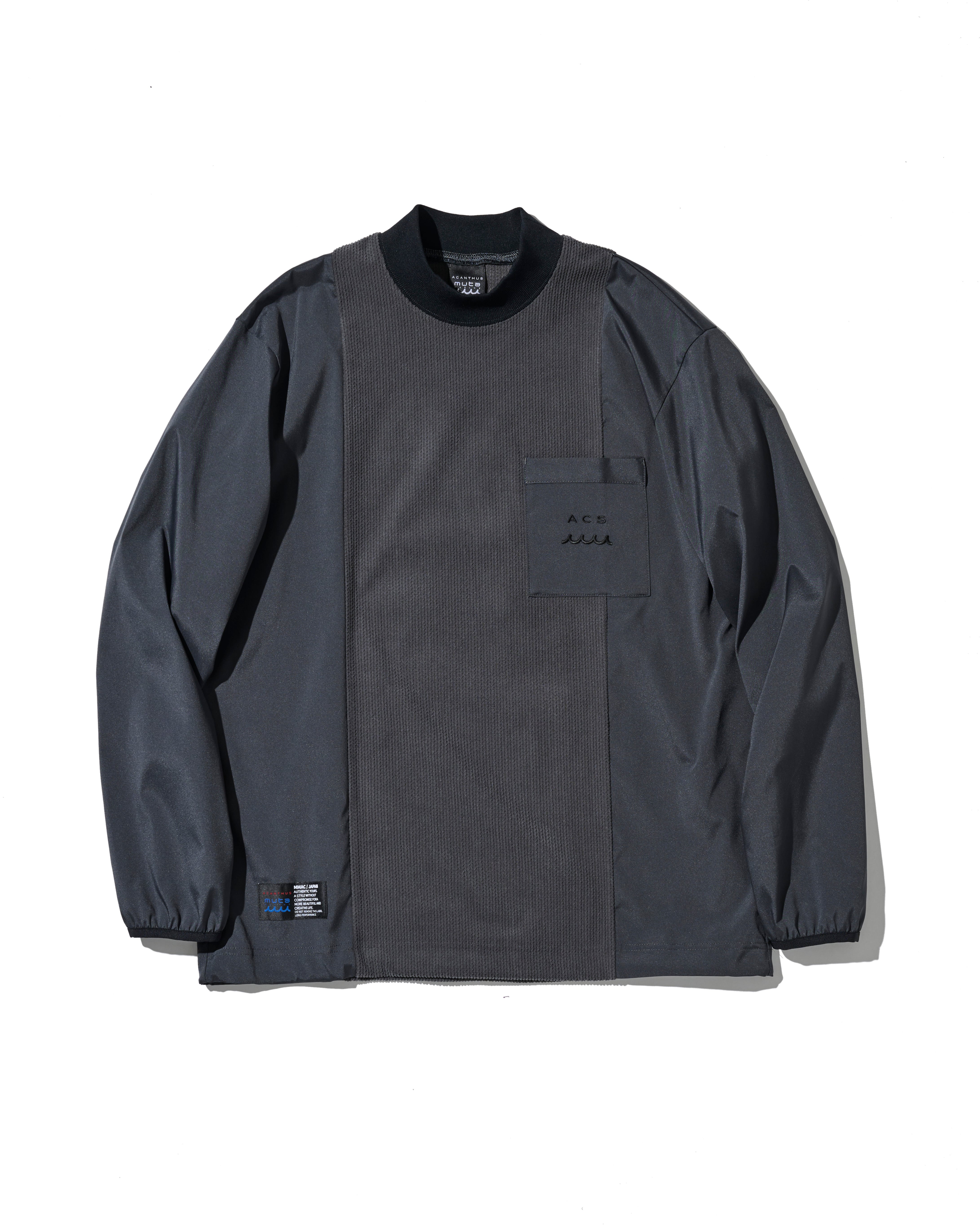 予約販売8月下旬～9月中旬入荷】muta MARINE × ACANTHUS モックネック
