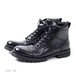 Tank Sole Laced Up Boots　Black