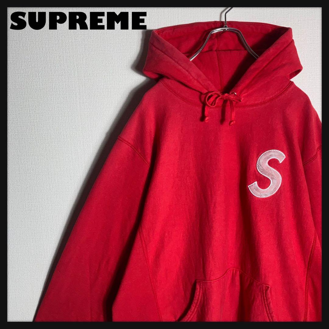 SUPREME プルオーバーパーカー パイル アーチ 裏起毛 グレー XL | 古着