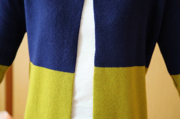 トップス デート ニットソー カーディガン 上着 ロング ロング丈